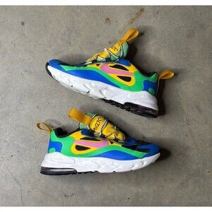 Nike Air Max 270 RT React Toddler Kids Size 9C Athletic Sneaker CU4676-001